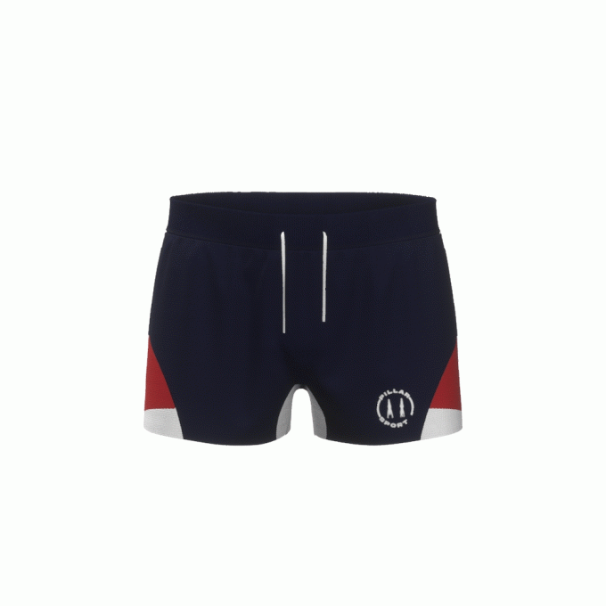 Pillar Sports Cut and Sewn Rugby Shorts