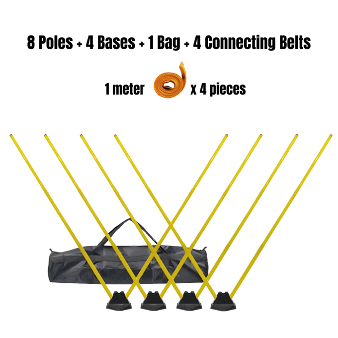 Deluxe Agility Poles