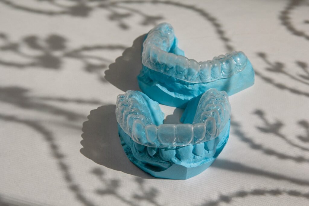 a blue ice cream cone